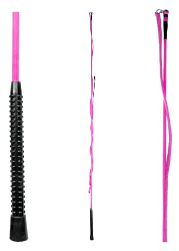 WALDHAUSEN Longierpeitsche, einteilig, 180 cm, pink