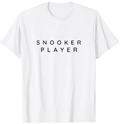 Moderne Schrift für Snooker und Snooker T-Shirt