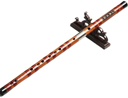 Raffiniertes Bambusflötenspiel Für Erwachsene, Anfänger, Einsteiger, Zweiteiliges Bambusflöten-Melodie-Set-Zubehör (Color : D)