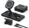 3 in 1 Wireless Charger - ADADPU MagSafe Charging Stand (20W Power Adapter Included) Max 15W Output, Foldable Travel Charger Station for iphone 16/15/14/13/Apple