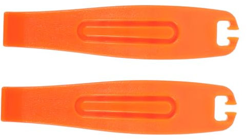 KICHOUSE 2stücke Reifenheber Ergonomische Nylon Tire Lever Für Schnelle Reparatur Von Mountainbikes Und Motorrädern Und Langlebige Reifenwerkzeuge Orange