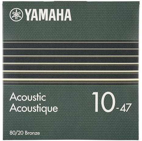 YAMAHA SA10 Akustik-Gitarrensaiten – Extra Light (010-047), 80/20 Bronze