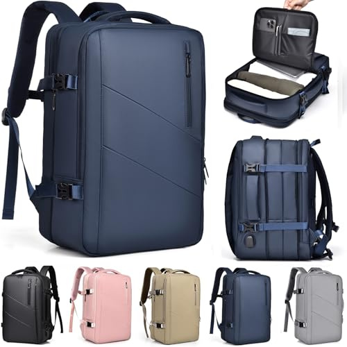 LXQMHB Rucksack Herren 30L Rucksack Laptop Damen mit Laptopfach Travel Backpack für Uni, Tagesrucksäcke Daypack Arbeitstasche Lehrertasche Reiserucksack