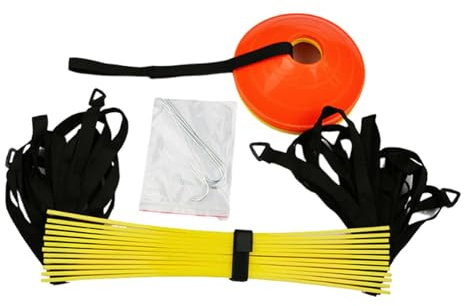 kowaku Agility Ladder Speed ​​Training Equipment Set Soccer Training Equipment Verbesserung der Geschwindigkeit