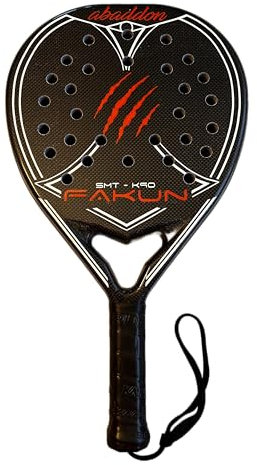 FAKUN Pala de Padel X31 Abaddon ROJA-Blanca