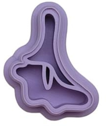 Emporte-pièce pour Pâte Polymère, Fleur Arum Outil de Création DIY