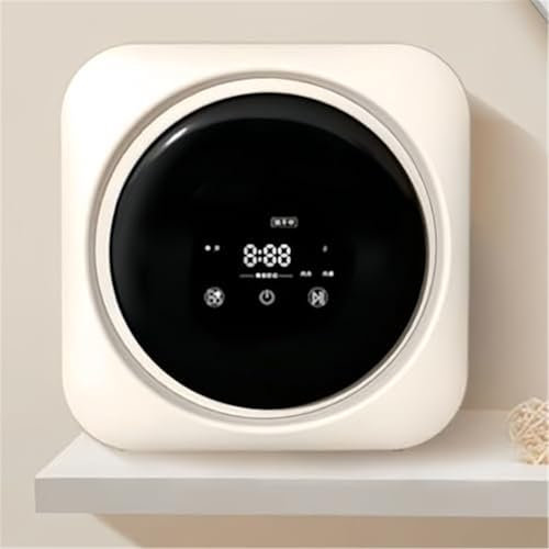 Washing Machine Electric Clothes Dryer Home Wall Mounted Automatic, Full-Automatic and Spin Dryer, 3kg Front Load, 95℃ High-Temperature Drying, for Do