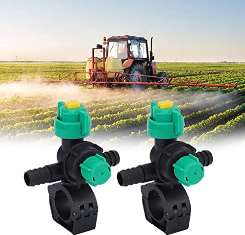 Tbest 2 PC 2 PCS Agricultural in The Shape of a Spray Shaped Fan for Vegetable Insecticides, Large Spray Area Area, Easy to Install for 25 Mm Steel Tube and 13 Mm Water Pipe