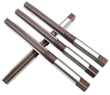APVMFMKLTG Alesatore Manuale Americano 9SiCR Acciaio Bianco alesatore a Gambo Dritto 1/8 1/4 1/2 5/8 3/4 7/8 1 Pollice, utilizzato Come utensile Adatto for alesatura Manuale(5I16)