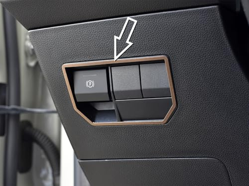 Steel Cover for 2024+ Dacia.Duster III 3 (P1310), Bigster (R1310) | Decorative Frame - Brown Copper Style | 1 Piece Stainless Steel Essential Expression Journey Extreme DUSTER Tuning Accessories