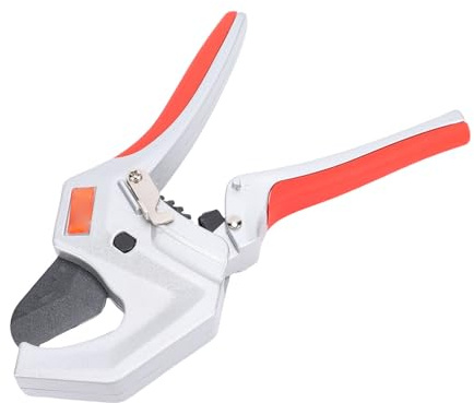 Aolidsive Tagliatubi a Cricchetto in PVC Strumento Idraulico Professionale per Impieghi Gravosi in Acciaio SK5 per Tubi PPR PVC CPVC Che Tagliano Fino a 1,65 Pollici