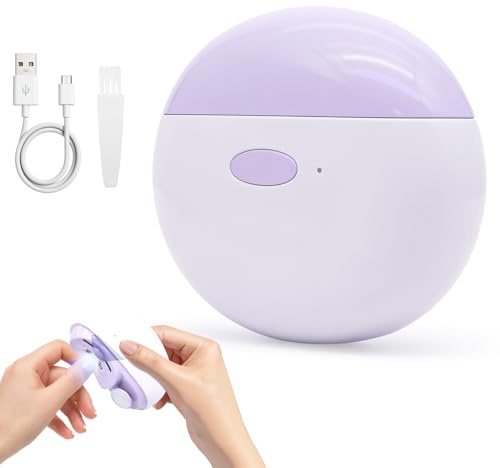 Coupe Ongle Électrique, Coupe-Ongles Automatique, Coupe Ongles Électrique 2 En 1, coupe Ongle electrique Main Et Pied, Avec Lumière Led Et Polisseur, Pour Enfants Adultes Personnes Âgées