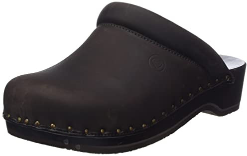 Berkemann Soft-Toeffler Unisex-Erwachsene Clogs, Braun (Dunkelbraun), 43 1/3