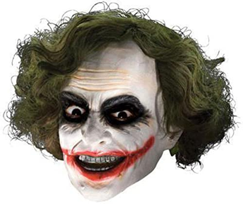 Rubie's Costume Co Men's Batman The Dark Knight The Joker 3/4 Mask, Multi, One Size