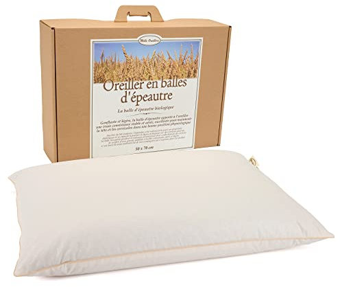 Almohada de espelta ecológica, 50 x 70 cm