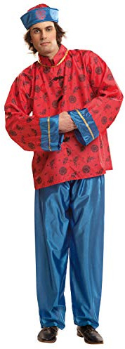My Other Me Viving Costumes MOM01090 Déguisement de Chinois Taille S, multicolore, M-L