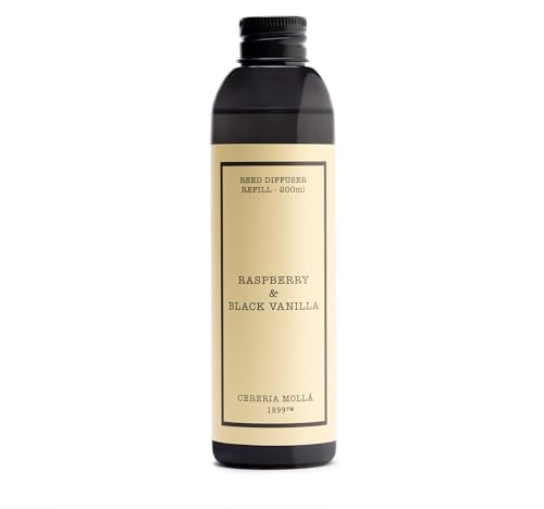Cereria Molla 1899 Raspberry Black Vanilla Nachfüller für Diffusor 200ml, 1343