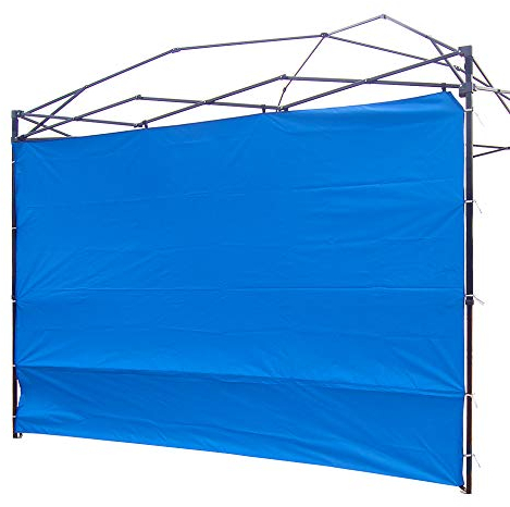 Paredes Lateral de Privacidad para 3M Gazebos Carpa Parasol Pabellón Impermeable (Marco de Toldo no Incluido) 1 Azul Pared del Panel