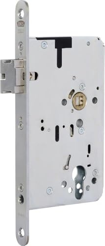Fluchttürschloss B-21160-42-L-8 1-flg. Funk. E, Rundstulp 24,PZ 65 universal