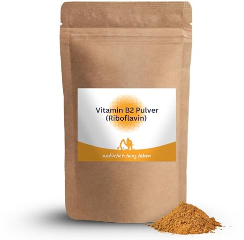 Vitamin B2 Pulver 30 g - reines Riboflavin ohne Zusatzstoffe