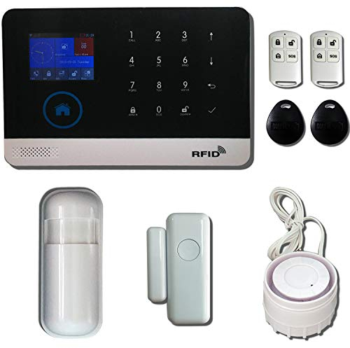 Kit Antifurto DynaSun Home W102 Wireless 433 Mhz Allarme Casa senza fili Wireless AUDIO IN ITALIANO Combinatore Telefonico Cellulare GSM APP Anti Jamming Assistenza e Istruzioni in Italiano