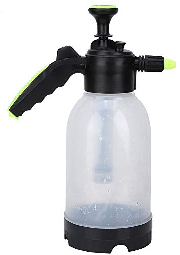 2L Transparent Kunststoff Luftdruck Tragbare Blume Pflanze Wasser Sprühtopf Flasche Düse Gießen Wasserkocher Dosen