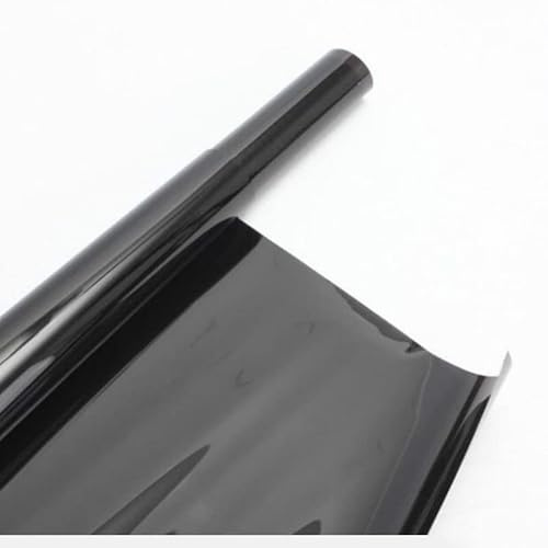 TöNungsfolie Auto 300 cmx50 cm Schwarze Autofensterfolien Tönung Tonting Film Roll Auto Auto Home Fenster Glas Sommer Solar UV Protektoraufkleberfilme Scheiben TöNungsfolie Auto (Size : 1 Percent Cle