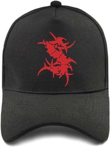 Baseballkappe Snapback Sonnenhut Sepultura-Baseballkappen Sommer lässig verstellbar Unisex Outdoor Snapback schwere Band-Hüte Musikfans Papa Männer und Frauen