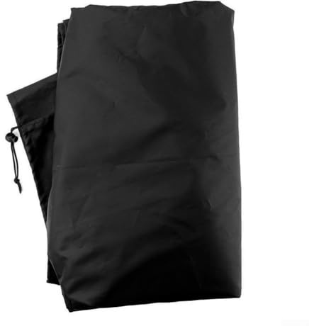 WIIYENA Copertura protettiva pieghevole per esterni, colore nero, pieghevole, impermeabile, per proteggere mobili da giardino (130 x 30,5 x 99 cm)