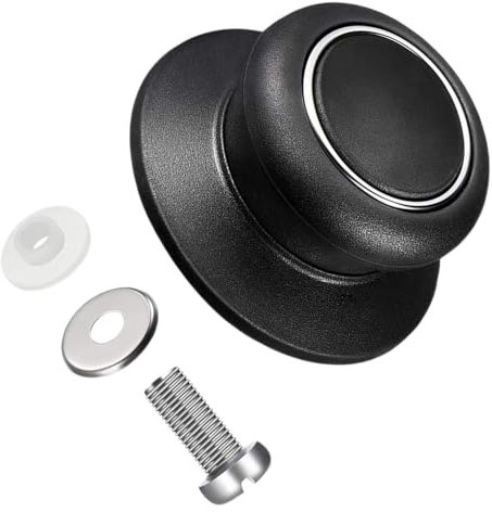 Quweiz 4 Pcs Universal Pot Lid Top Replacement Knob, Kitchen Pot Lid Handle, Heat Resistant and Prevent Static Electricity, Replacement Holding Handle Knobs