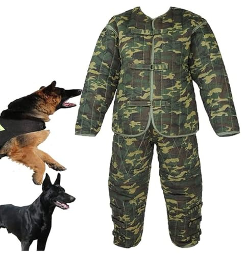 Hundetrainingsanzug, Schutzkleidung, Hundetraining im Freien, Anti-Hundebiss, Schlangenbiss-Overall, verdickter Anti-Reiß-Biss, leicht und flexibel, um streunende Hunde zu fangen