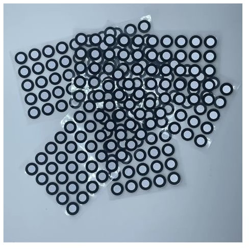 1000 Points 3D Reflection Markers Hand-held 3D Scanner Reflects The Tart Points Inside 6 Outside 10mm Super Reflective High-Precision Scanning(9mm x 12mm)