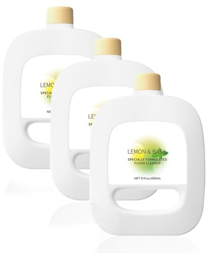 62,9 onces fl. Liquide de nettoyage pour sols compatible avec Narwal Freo X Ultra/Freo J1/J2/J3/J4/HA7 Solution de déscontamination pour robot aspirateur balayeur(3pcs)