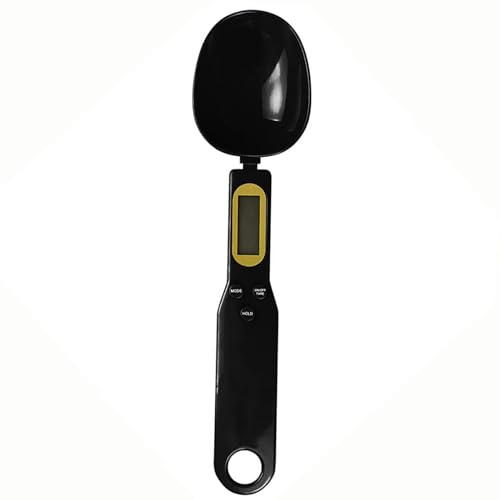 Bilancia per cucchiaio digitale – Bilancia alimentare elettronica rimovibile con schermo LCD, precisione 500 g, 0,1 g, per la cottura, preparazione dei pasti, controllo delle porzioni di ingredienti