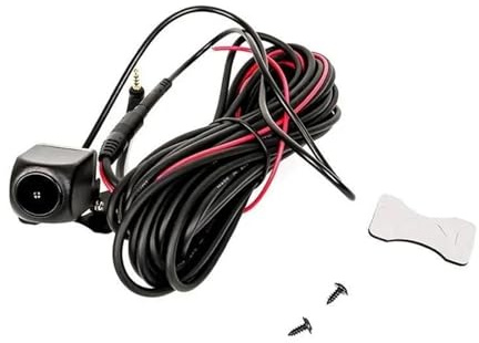 Reverse Camera Waterproof 5-pin rear-view camera Parking assist supports DVR monitor inversion 170 degree wide-angle recording lens(Wiring)