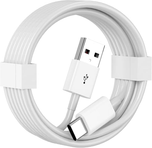 Osecet Car Carplay Cable for iPhone 17/16/15,1.8M USB A to USB C Cable | USB to C Cable Compatible for iPhone 17 16 15 Pro Max/Plus, iPad Pro/Air 5/4/6th Gen iPhone Charger White
