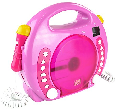 X4-TECH 701354 bambini/MP3/CD player Bobby Joey Pink