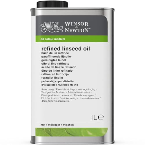 Winsor & Newton 1 Litre Refined Linseed Oil