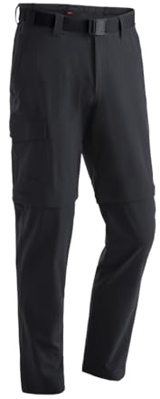 maier sports Torid Slim Zip, Pantaloni da Trekking da Uomo, Pantaloni Outdoor idrorepellenti per Il Trekking e l'escursionismo, Aderenti, con Funzione Zip-off, Senza PFC, mSTRETCH PRO 4 & Dryprotec