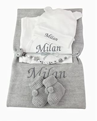 minisworld Baby Erstlingsset personalisiert