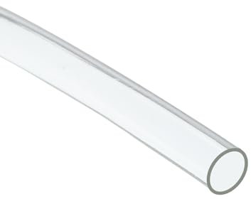 QUARKZMAN Tubo de PVC Transparente para Revestimiento de Cables, 4mm de Diámetro Interno y 10 Pies de Longitud.