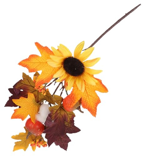 TOPBATHY Colgante de Hoja de Arce de Otoño Calabaza, Fiesta Otono