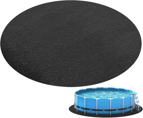 Generisch Poolunterlage Rund 366/460/550/760, Pool Unterlage, Aufstellpools Bodenschutzmatte, Pools Bodenplane, Pools Unterlage Outdoor Bodenplane Bodenmatte