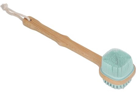 Fictory Rückenschrubber, Duschbürste mit langem Griff, sanfte Peeling-Massage, leicht erreichbare Lösung