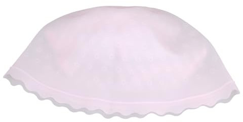 CALLARON sombrero resaltador teñir gorro para mechas en el cabello color de pelo tinte para el cabello reflejos Gancho tapa gorras de pelo de salón gorro de color teñido gel de sílice rosa