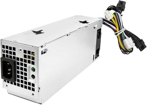 Upgraded DPS-600EM-00 A 600W Power Supply Compatible with Dell Inspiron 3650 3656 OptiPlex 3040 5040 7040 XPS Power Supply Replaces HU240AM-00 AC240EM-00 L180ES-00【8Pin+4Pin+(8/6+2Pin)+8Pin】