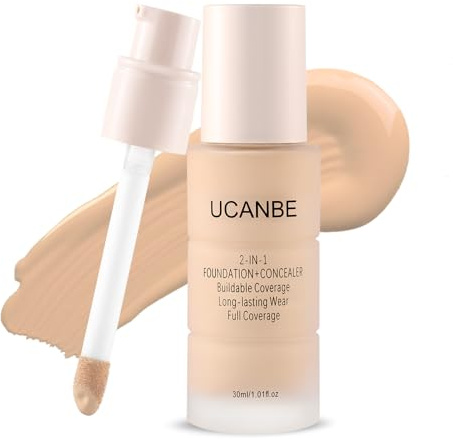 UCANBE Base de Maquillaje y Corrector Ojeras 2-en-1 30ml