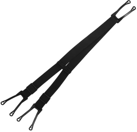 DECHOUS Tirantes de Cinturón Elásticos Antideslizantes para Pantalones de Hockey sobre Hielo, Correa de Tracción Resistente para Deportes de Invierno, Accesorio Protector de Espalda