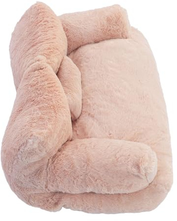 Cryfokt PET-SÄFFA Varm Mjuk Bekväm Tvättbar Kattsoffa med Antisladdbotten för Hundar, Fluffig Hundsoffa för Alla Husdjur (XXL)