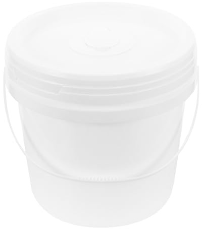 KICHOUSE Dispenser per Salviette Umidificate Ricaricabile in Plastica Bianca da 5l, Leggero e Riutilizzabile, Contenitore per Salviettine per Auto e Casa